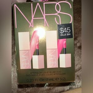 NARS AFTERGLOW LIQUID BLUSH DUO ORGASM/Bubbly